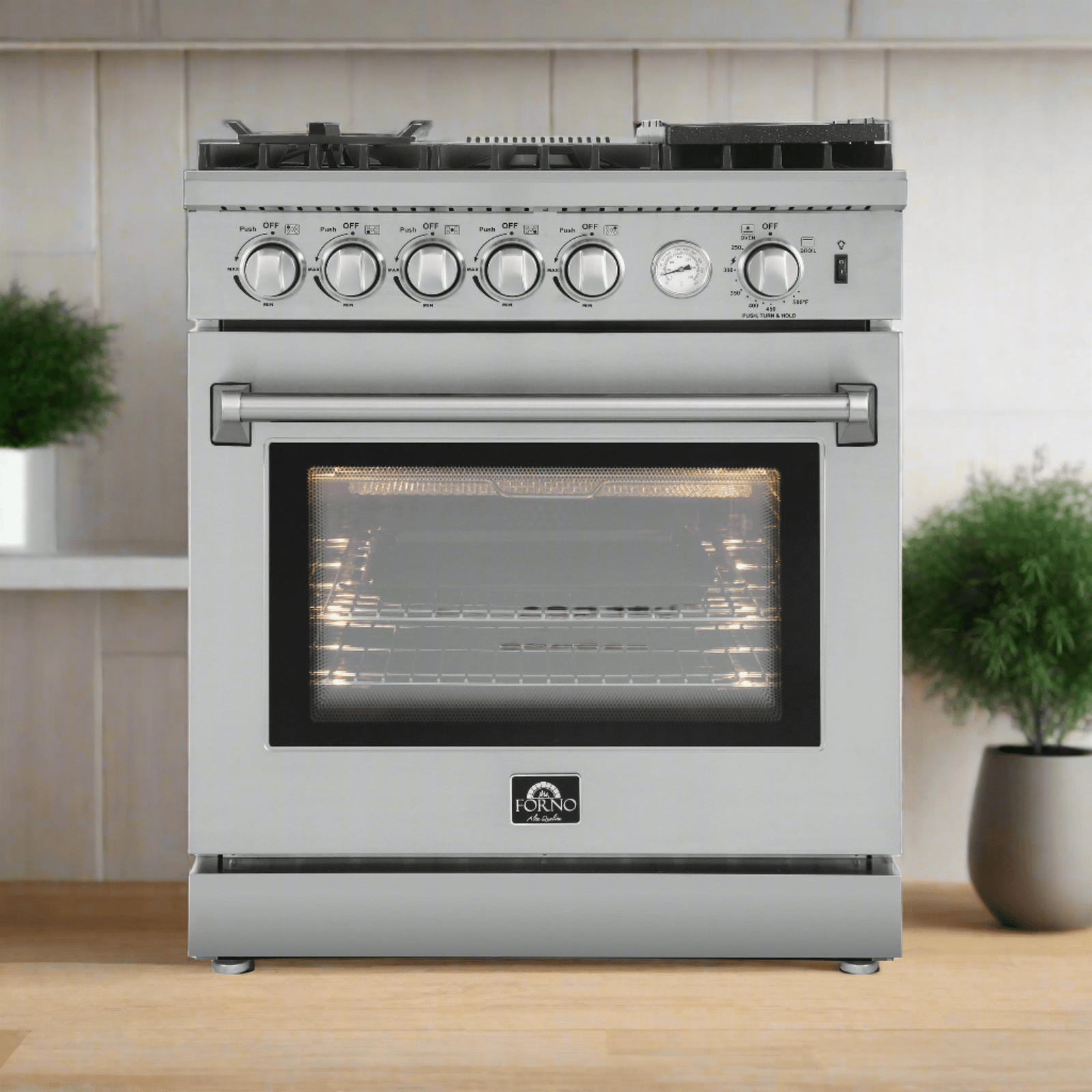 Forno 30″ Freestanding Gas Range FFSGS6275-30-76578