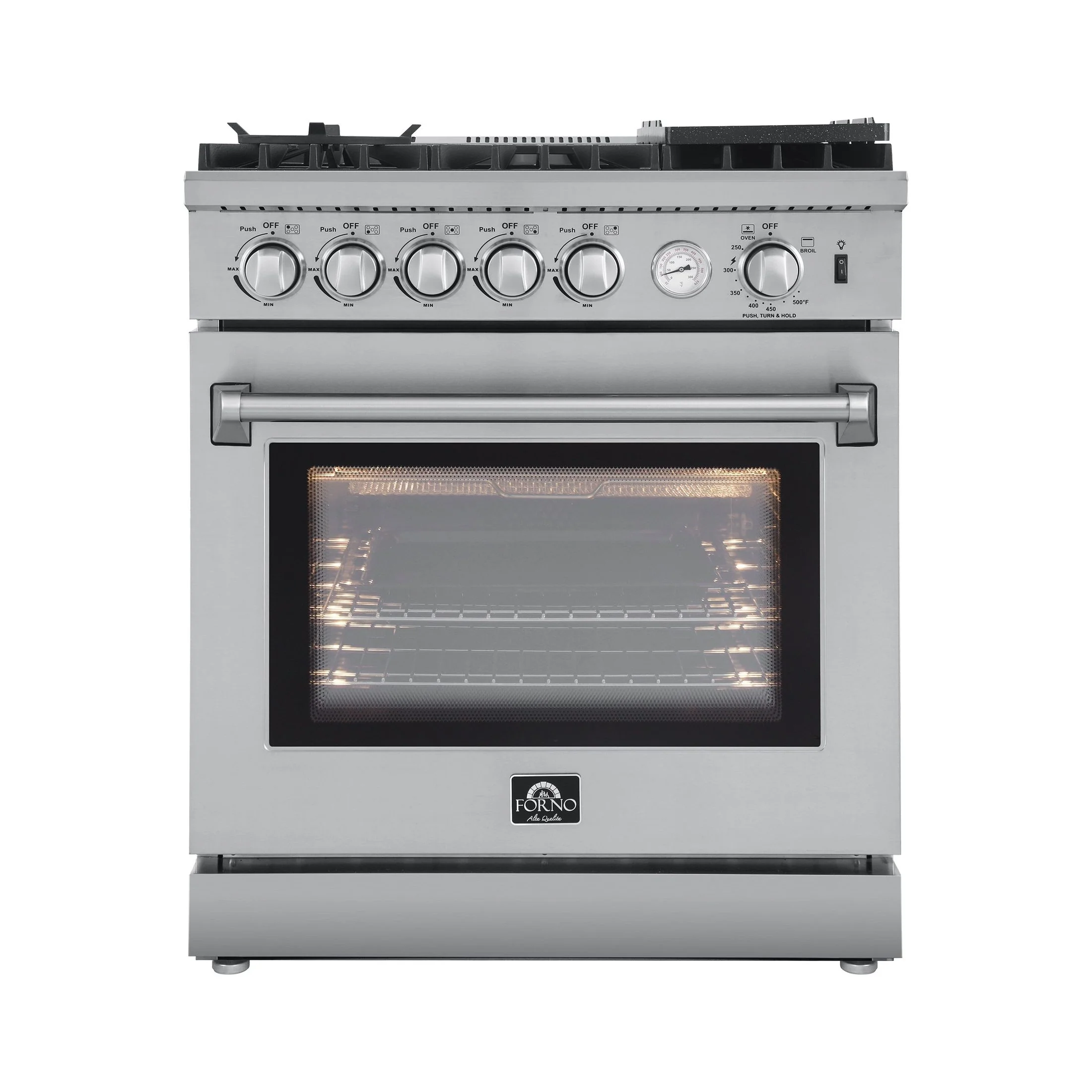 Forno 30″ Freestanding Gas Range FFSGS6275-30-76578 - Image 6