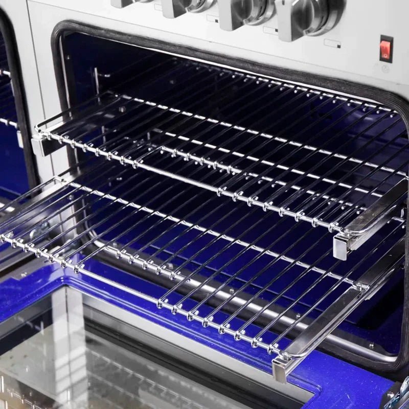 FORNO Massimo 60-Inch Freestanding Dual Fuel Range in Stainless Steel FFSGS6125-60-96995 - Image 3