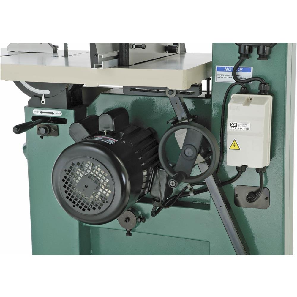 Grizzly G0531B 21″ 5 HP Industrial Bandsaw w/ Brake-42173 - Image 3