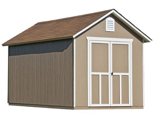 Handy Home Meridian Wooden Storage Shed  Multiple Sizes-53935