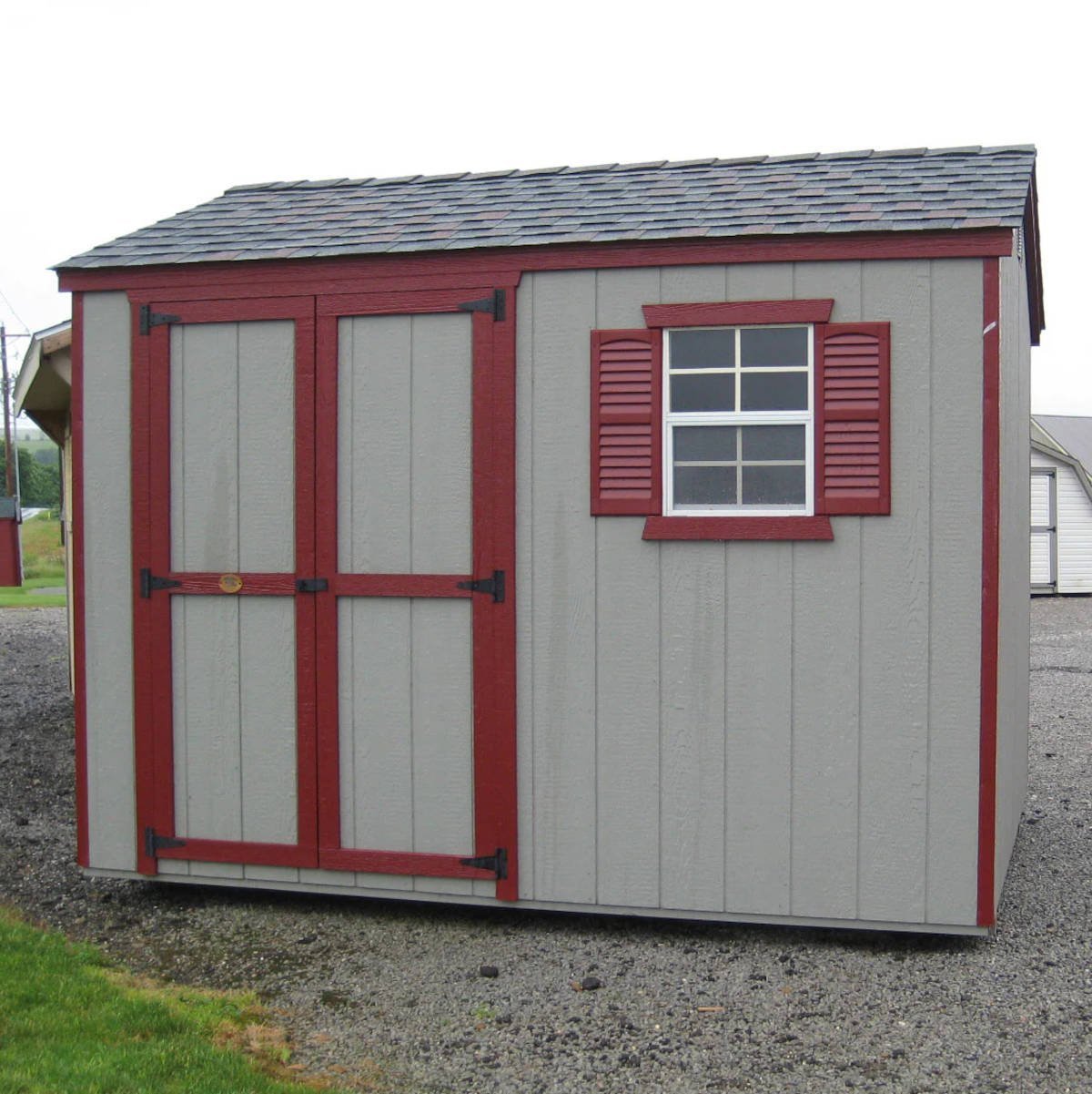 Little Cottage Company Value Workshop 8X8 Wood Shed-12977