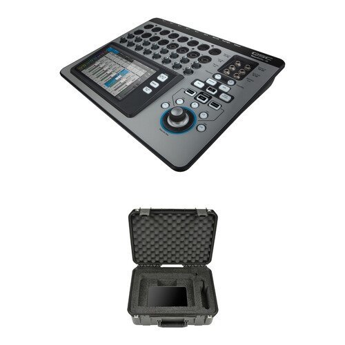 QSC TouchMix-16 Compact Digital Mixer with Watertight Road Case Kit-95981