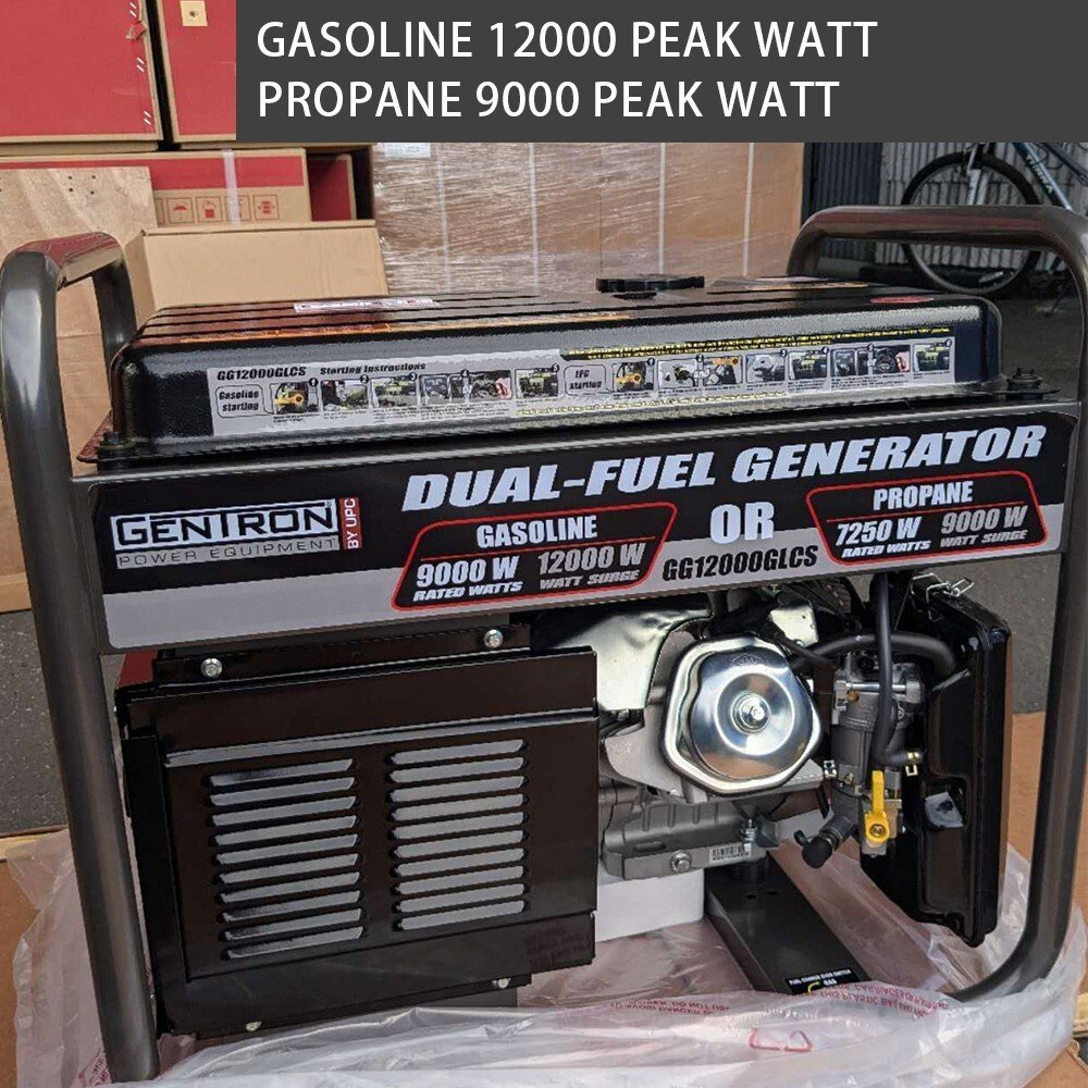 Gentron Power Equipment 12000 / 9000 -Watt GG12000GLCS-97512 - Image 3
