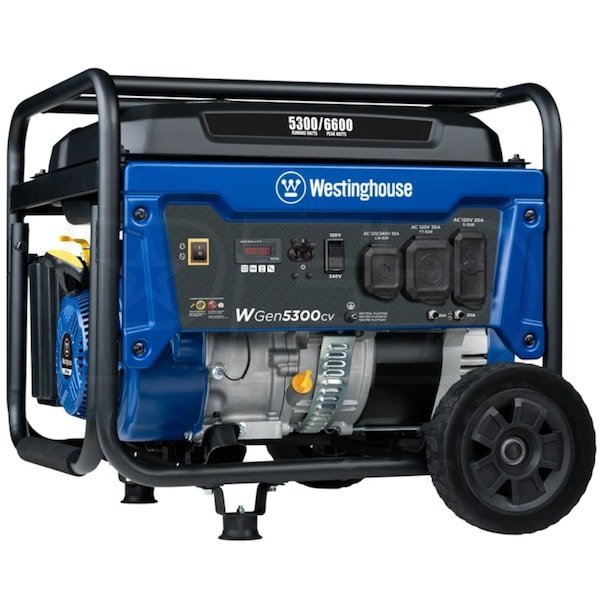 Westinghouse WGen5300cv  5300 Watt Portable Generator w/ CO Sensor (49-State)-37333
