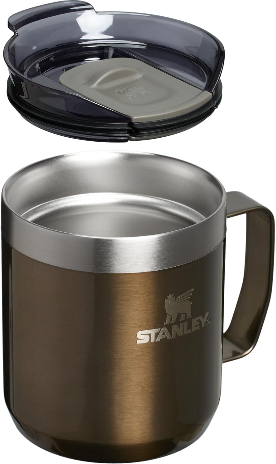 STANLEY Everyday Camp Mug | Drink Through Lid | Cup for Coffee, Tea and Drinks | Insulated Stainless Steel Coffee Mug | BPA-Free - Image 2