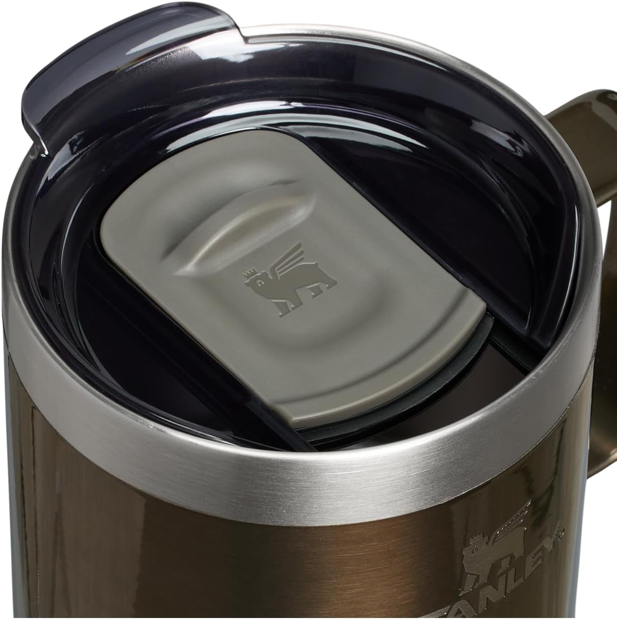 STANLEY Everyday Camp Mug | Drink Through Lid | Cup for Coffee, Tea and Drinks | Insulated Stainless Steel Coffee Mug | BPA-Free - Image 4
